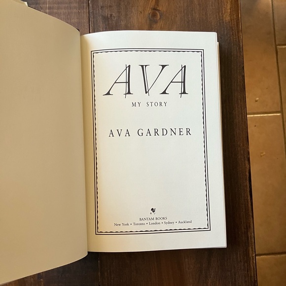 Ava: My Story by Ava Gardner Ava - 1990 Hardcover - Great Memoir! - Picture 13 of 15